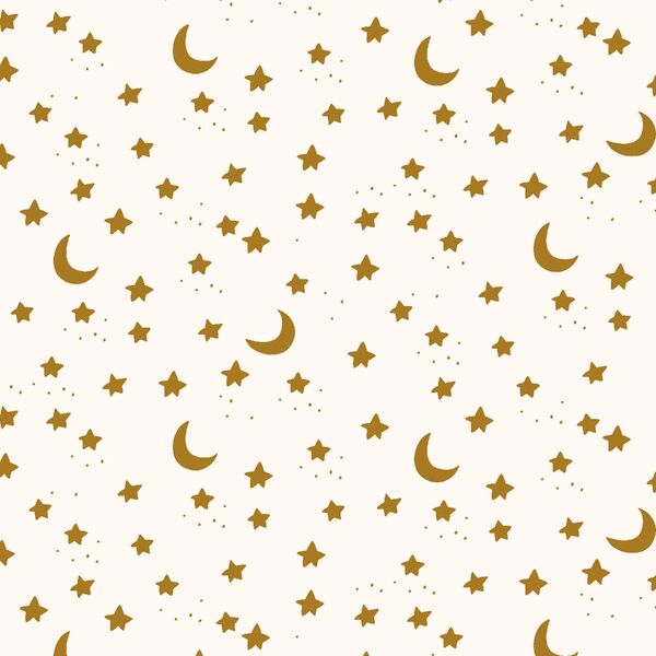 Halloween Night in Golden Cream