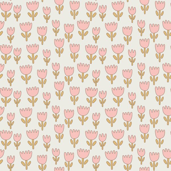 Tulips in Spring Garden