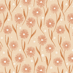 Fall Daisies in Oak