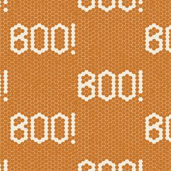 Mosaic Tile in Burnt Orange