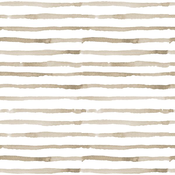 Peaceful Stripe in Soft Brown