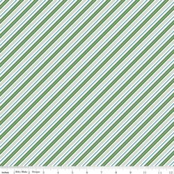 Candy Cane Stripes in Green