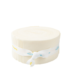 Confetti Cotton 2.5" Strip Roll in Le Creme