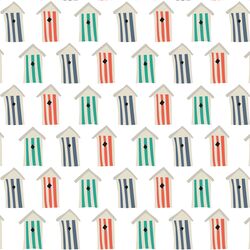 Beach Huts in White