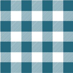 Buffalo Plaid in Topaz