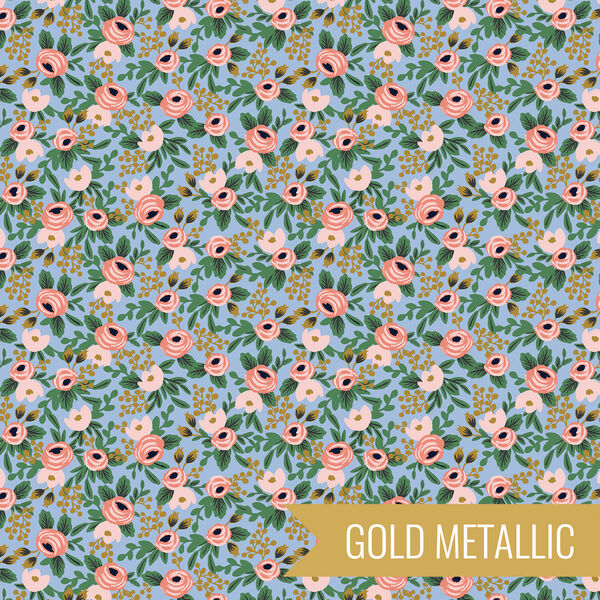 Rosa in Chambray Metallic