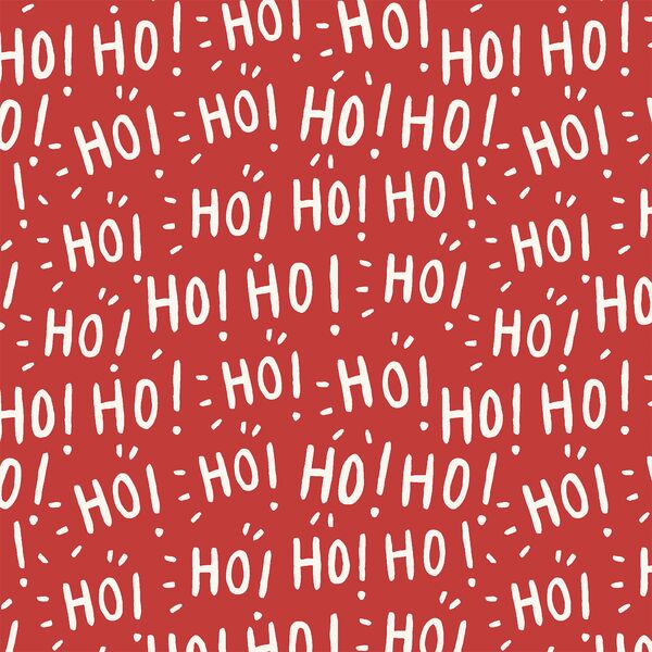 Ho Ho Ho in Lava Red