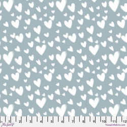 Cloud Hearts in Blue