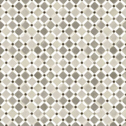 Star Grid in Cream Taupe