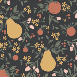 Blooming Orchard in Harvest