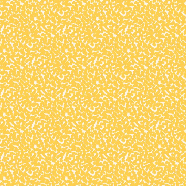 Abstract Notebook in Bright Lemon