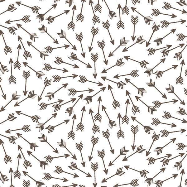 Arrows in Timber on White