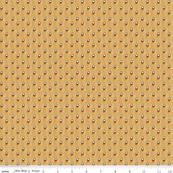 Royal Icing Dots in Gingersnap