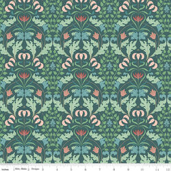 Tapestry in Teal