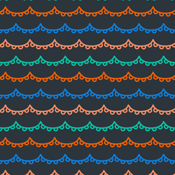 Streamers in Azul