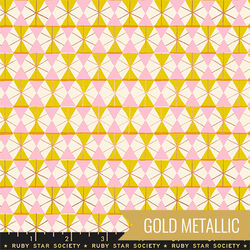 Happy Hexie in Golden Hour Metallic
