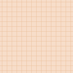 Grid in Dusty Peach on Pink