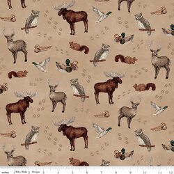 Animal Toss in Tan