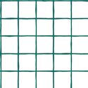 Windowpane in Emerald on White