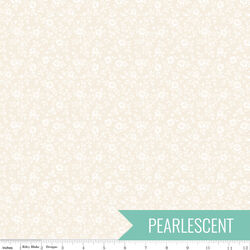 Small Floral in Cream Pearl