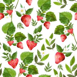 Strawberry Fields in White