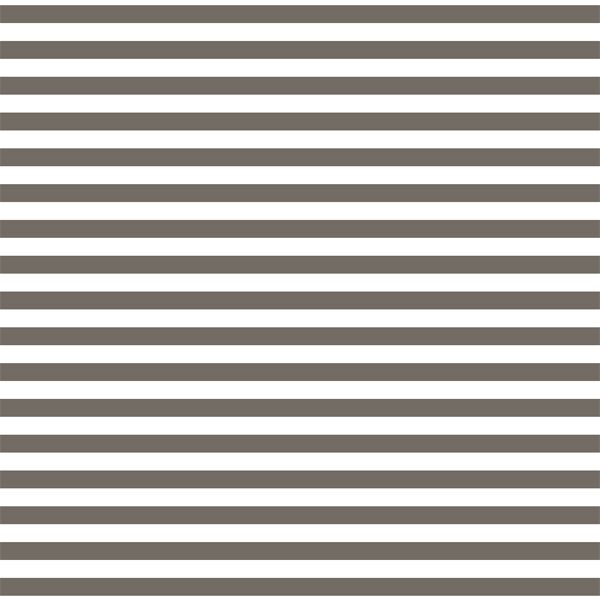 Horizontal Dress Stripe in Stone