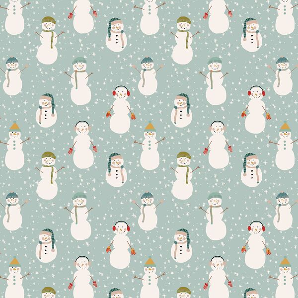 Frosty and Bright in Crystal Blue