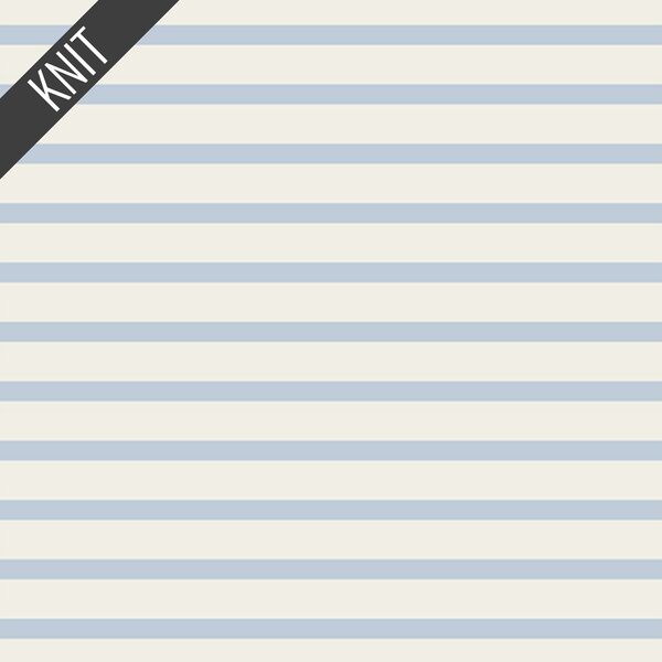 Striped Apart Knit in Sky