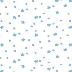 Star Light in Breeze on White