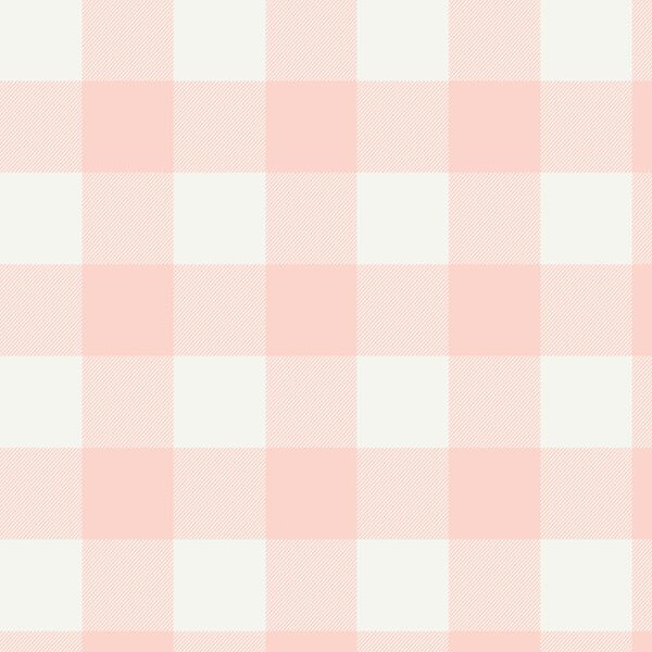 Winter Buffalo Plaid in Light Pink
