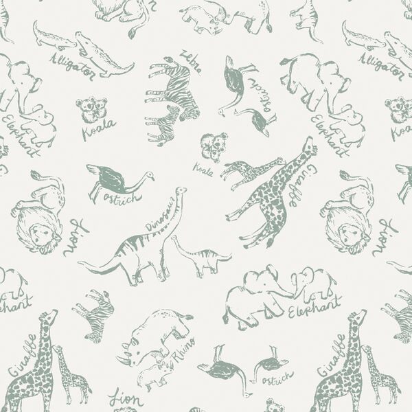 Zoo Animals in Sage