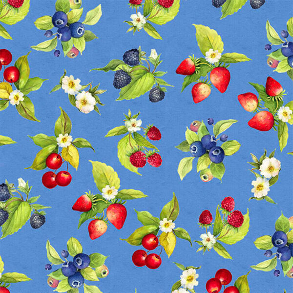 Fruit Toss in Blue