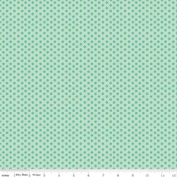 Tiny Daisy in Teal