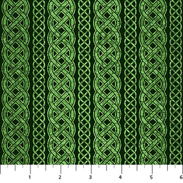 Celtic Braid in Bottle Green