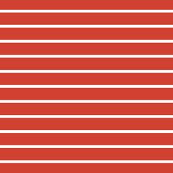 Stripes in Cardinal Red