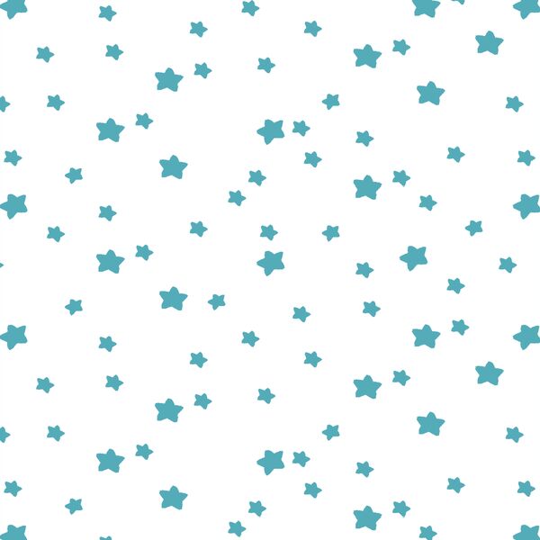 Star Light in Lagoon on White