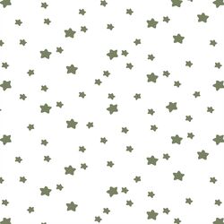 Star Light in Olive on White