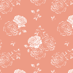Classic Roses in Grapefruit