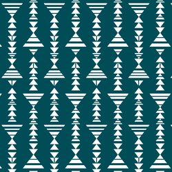 Little Tribal Stripe in Juniper