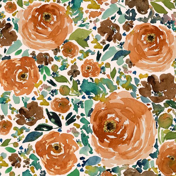 Copper Roses in Soft Pink
