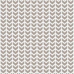 Broken Chevron in Taupe