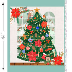Cozy Christmas Panel in Multi