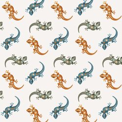Lizards in Off White