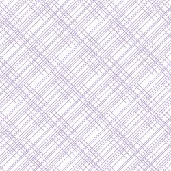 Thatched in Lilac on White