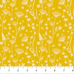 Floral in Gold