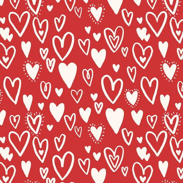 Bursting Hearts in Red Hot