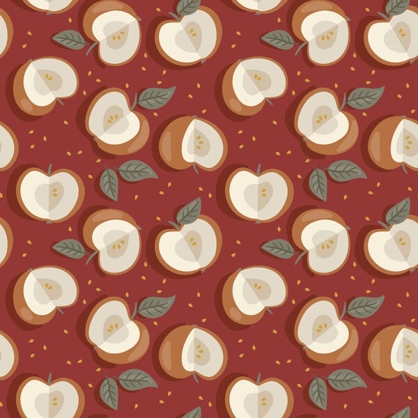 Apple Harvest in Red