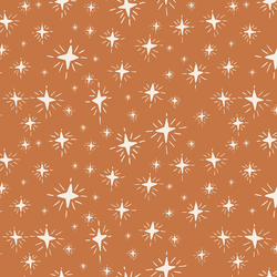 Sparkle Stars in Burnt Caramel