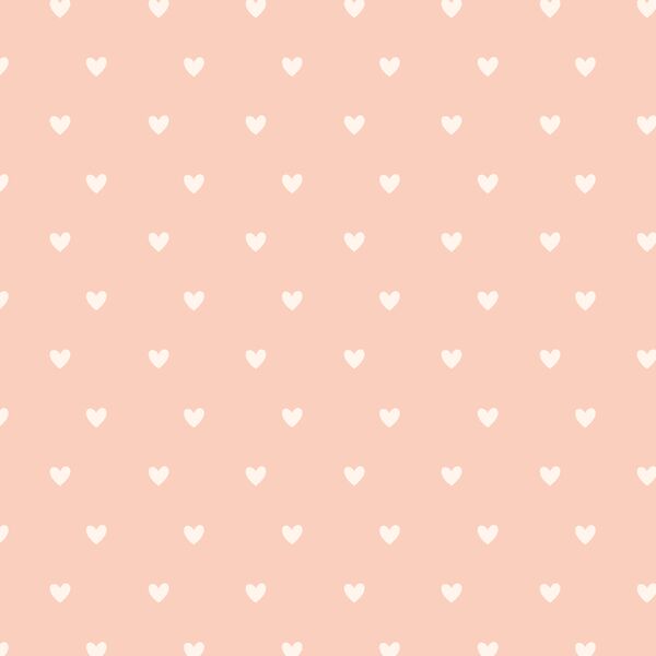 Hearts in Warm Pink