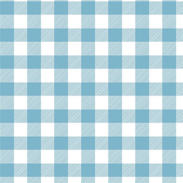 Medium Buffalo Plaid in Surf